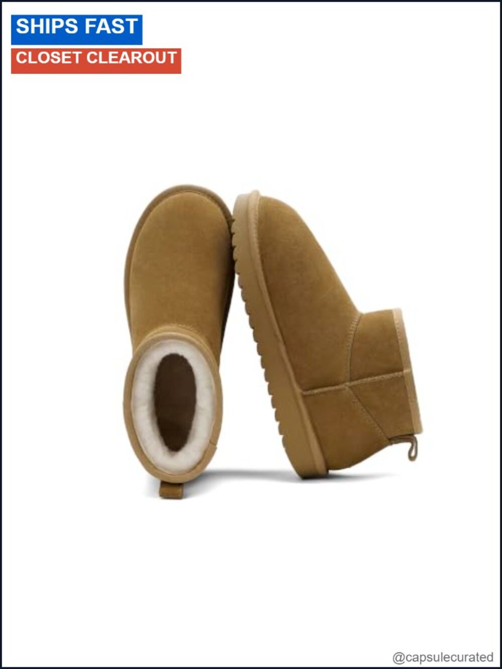 Genuine Suede Winter Snow Boots for Women Plush Faux Fur Lining Ankle Bootie